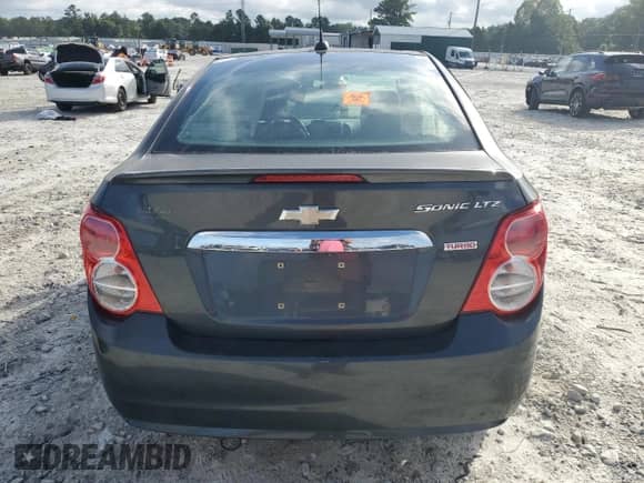 2016 Chevrolet Sonic LTZ with VIN 1G1JE5SB8G4139211, listed as a Copart auction lot 68347515 with Not provided miles and Salvage title. Bid and sale history available at DreamBid. Image 6.