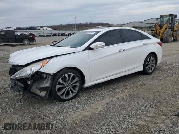 2014 Hyundai Sonata Limited с VIN 5NPEC4AB1EH814365, выставлен на аукционе Copart как лот 50192915 с пробегом 125 363 миль миль и Списание • Salvage title. История ставок и продаж доступна на DreamBid. Изображение 1.