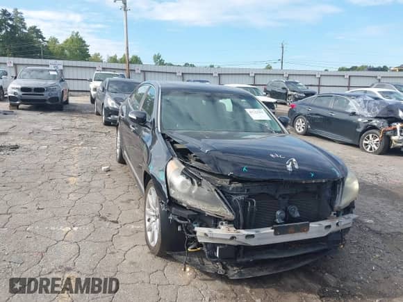 2011 Hyundai Equus Ultimate с VIN KMHGH4JF7BU041654, выставлен на аукционе IAAI как лот 43123262 с пробегом 170 000 миль миль и . История ставок и продаж доступна на DreamBid. Изображение 1.