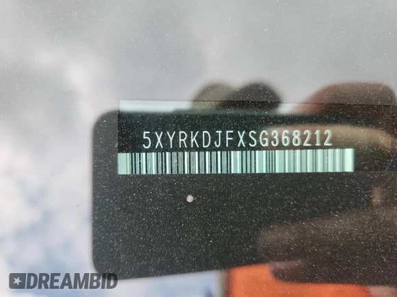 2025 Kia Sorento X-Line SX with VIN 5XYRKDJFXSG368212, listed as a Copart auction lot 65767495 with 3,055 mi miles and Salvage title. Bid and sale history available at DreamBid. Image 13.