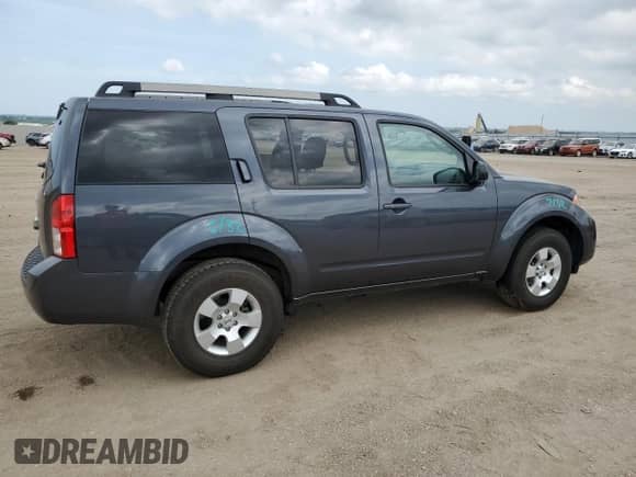 2011 Nissan Pathfinder SV with VIN 5N1AR1NB9BC612950, listed as a Copart auction lot 60527955 with 35,761 mi miles and Salvage title. Bid and sale history available at DreamBid. Image 3.