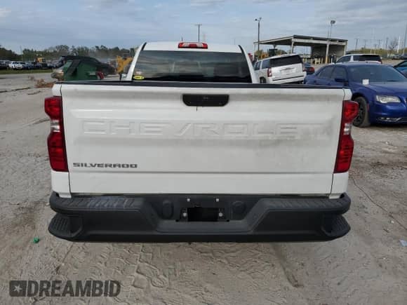 2022 Chevrolet Silverado 1500 Work Truck with VIN 3GCNWAEK6NG215132, listed as a Copart auction lot 73378434 with Not provided miles and Salvage title. Bid and sale history available at DreamBid. Image 6.
