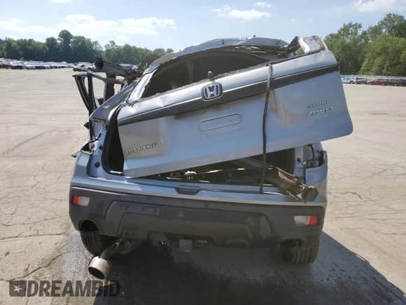 2021 Honda Passport Sport with VIN 5FNYF8H23MB001253, listed as a Copart auction lot 65848855 with 107,648 mi miles and Salvage title. Bid and sale history available at DreamBid. Image 6.
