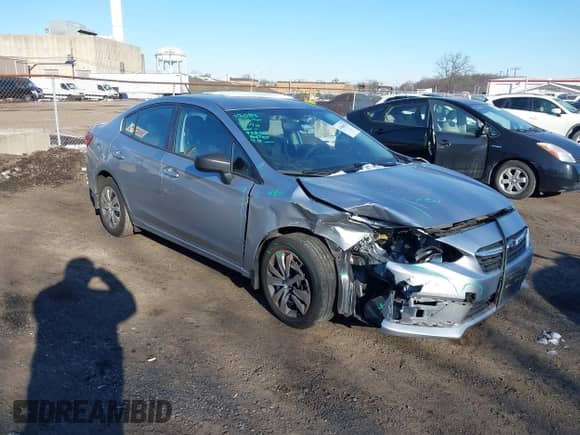 2022 Subaru Impreza with VIN 4S3GKAB67N3602951, listed as a IAAI auction lot 41404578 with 44,185 mi miles and . Bid and sale history available at DreamBid. Image 1.
