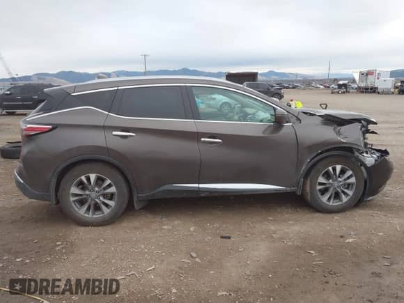 2017 Nissan Murano SL with VIN 5N1AZ2MH0HN102060, listed as a IAAI auction lot 40838104 with 80,016 mi miles and . Bid and sale history available at DreamBid. Image 13.