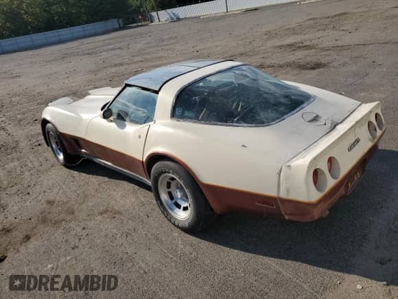 1981 Chevrolet Corvette with VIN 1G1AY8761B5103030, listed as a Copart auction lot 74444434 with 108,540 mi miles and Clean title. Bid and sale history available at DreamBid. Image 2.