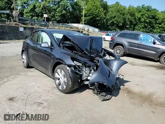 2024 Tesla Model Y Long Range with VIN 7SAYGDEE0RA248628, listed as a Copart auction lot 68287814 with Not provided miles and Salvage title. Bid and sale history available at DreamBid. Image 11.