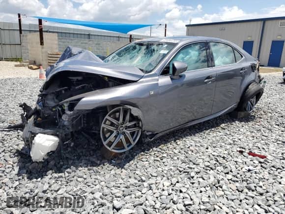 2020 Lexus IS 300 F Sport z VIN JTHGA1D20L5107925, wystawiony jako Copart lot #54233865 z przebiegiem 99 999 mil mil oraz Czysty tytuł • Clean title. Historia ofert i sprzedaży dostępna na DreamBid. Obrazek 1.