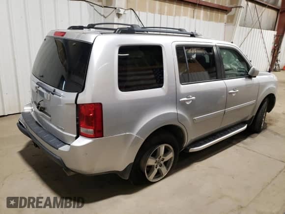 2010 Honda Pilot EX with VIN 5FNYF4H44AB034347, listed as a Copart auction lot 63531625 with Not provided miles and Salvage title. Bid and sale history available at DreamBid. Image 3.