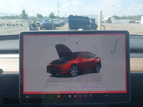 2022 Tesla Model Y Long Range с VIN 7SAYGDEE9NF437016, выставлен на аукционе IAAI как лот 42607686 с пробегом 34 654 миль миль и . История ставок и продаж доступна на DreamBid. Изображение 18.