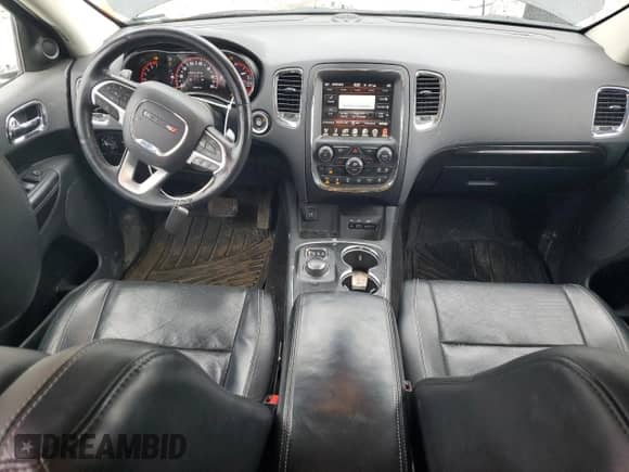 2017 Dodge Durango Citadel Anodized Platinum with VIN 1C4RDJEG4HC643890, listed as a Copart auction lot 46932975 with 129,634 mi miles and Salvage title. Bid and sale history available at DreamBid. Image 8.