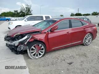 2016 Hyundai Azera Limited с VIN KMHFH4JG3GA550346, выставлен на аукционе Copart как лот 81785415 с пробегом 190 270 миль миль и Списание • Salvage title. История ставок и продаж доступна на DreamBid. Изображение 1.