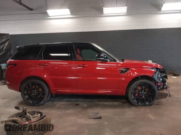 2022 Land Rover Range Rover Sport HST with VIN SALWS2RU5NA220721, listed as a IAAI auction lot 41643786 with 28,165 mi miles and . Bid and sale history available at DreamBid. Image 14.