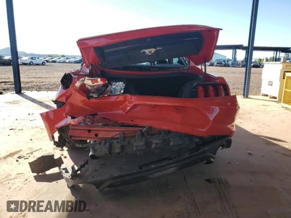 2023 Ford Mustang EcoBoost Premium with VIN 1FA6P8THXP5110370, listed as a Copart auction lot 84712065 with 33,559 mi miles and Salvage title. Bid and sale history available at DreamBid. Image 6.