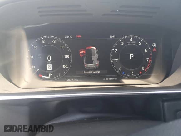 2018 Land Rover Range Rover Sport SE with VIN SALWG2RV5JA812334, listed as a Copart auction lot 64383655 with 151,677 mi miles and Clean title. Bid and sale history available at DreamBid. Image 9.