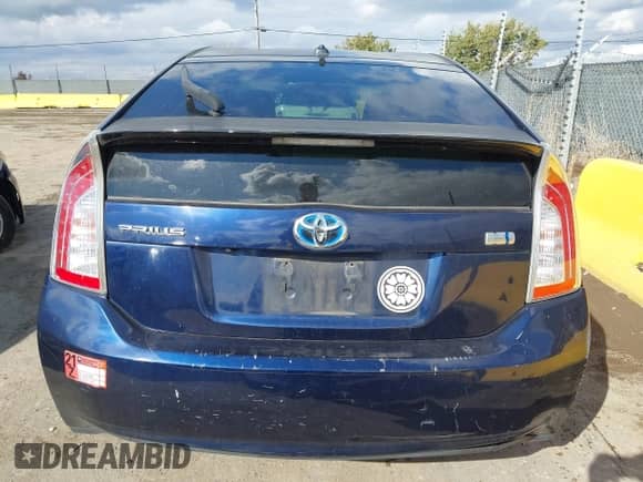 2012 Toyota Prius Three with VIN JTDKN3DU1C1530016, listed as a IAAI auction lot 43473355 with 155,602 mi miles and . Bid and sale history available at DreamBid. Image 16.