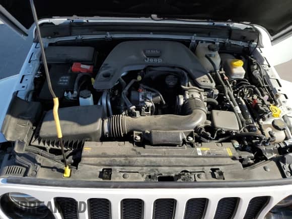 2021 Jeep Wrangler Unlimited Sahara High Altitude with VIN 1C4HJXEGXMW597689, listed as a Copart auction lot 72390024 with 33,200 mi miles and Salvage title. Bid and sale history available at DreamBid. Image 12.