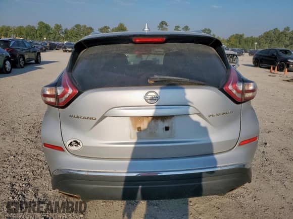 2016 Nissan Murano Platinum with VIN 5N1AZ2MG3GN153672, listed as a Copart auction lot 84779765 with 203,054 mi miles and Salvage title. Bid and sale history available at DreamBid. Image 6.