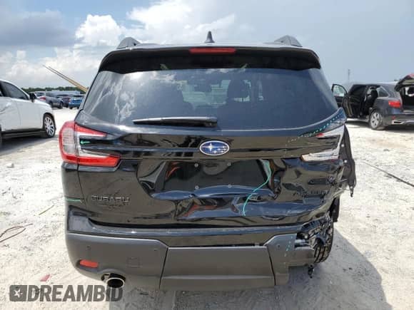 2025 Subaru Ascent Onyx Edition Touring with VIN 4S4WMAWD3S3400632, listed as a Copart auction lot 59804745 with 4,448 mi miles and Salvage title. Bid and sale history available at DreamBid. Image 6.