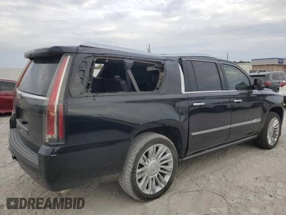 2016 Cadillac Escalade ESV Platinum z VIN 1GYS4KKJ9GR253493, wystawiony jako Copart lot #78854054 z przebiegiem 189 709 mil mil oraz Szkoda całkowita • Salvage title. Historia ofert i sprzedaży dostępna na DreamBid. Obrazek 3.