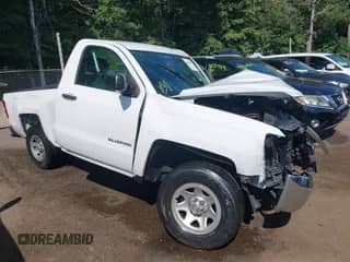 2018 Chevrolet Silverado 1500 Work Truck with VIN 1GCNCNEC4JZ906906, listed as a IAAI auction lot 42841140 with Not provided miles and . Bid and sale history available at DreamBid. Image 1.