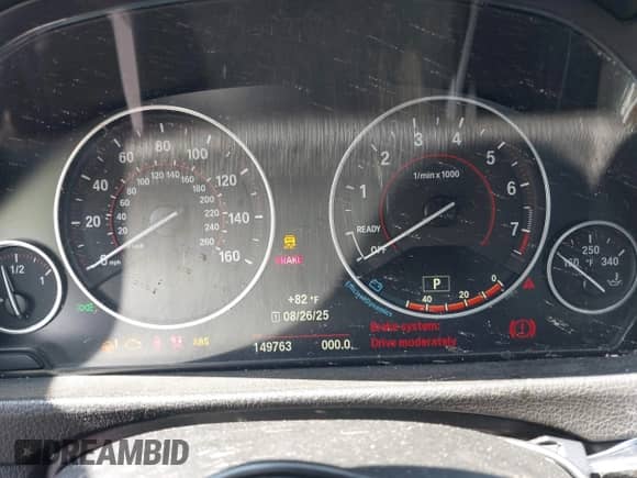 2015 BMW 3 Series 328i with VIN WBA3C1C53FK123724, listed as a IAAI auction lot 43114217 with 149,763 mi miles and . Bid and sale history available at DreamBid. Image 7.