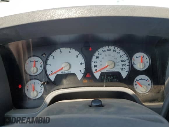 2006 Dodge 2500 SLT with VIN 3D7KS28D06G284598, listed as a Copart auction lot 60104745 with 339,168 mi miles and Salvage title. Bid and sale history available at DreamBid. Image 9.