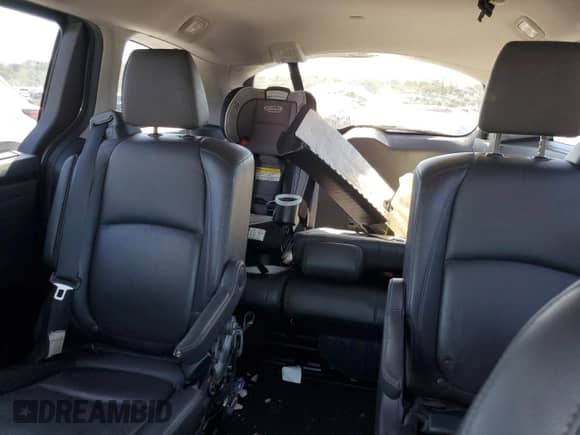 2019 Honda Odyssey EX-L with VIN 5FNRL6H75KB022339, listed as a Copart auction lot 82158225 with 85,049 mi miles and Salvage title. Bid and sale history available at DreamBid. Image 10.