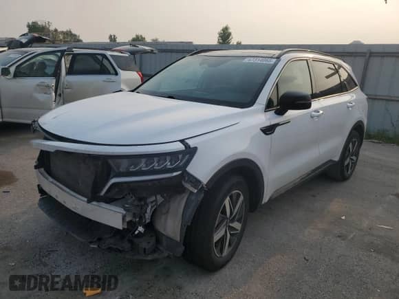 2021 Kia Sorento S with VIN 5XYRL4LC8MG008326, listed as a Copart auction lot 67314065 with 120,120 mi miles and Salvage title. Bid and sale history available at DreamBid. Image 1.