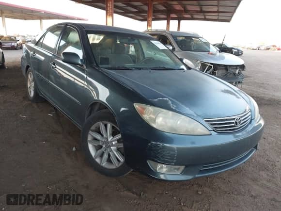 2005 Toyota Camry STD with VIN 4T1BE32K25U024905, listed as a IAAI auction lot 42980049 with 192,779 mi miles and . Bid and sale history available at DreamBid. Image 1.