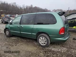 1999 Dodge Caravan SE with VIN 2B4GP44G2XR172827, listed as a Copart auction lot 80656604 with 157,636 mi miles and Salvage title. Bid and sale history available at DreamBid. Image 2.