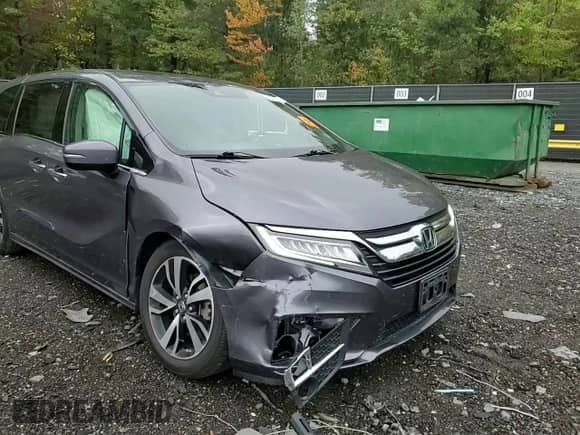 2020 Honda Odyssey Elite with VIN 5FNRL6H9XLB031816, listed as a Copart auction lot 85384185 with 69,706 mi miles and Salvage title. Bid and sale history available at DreamBid. Image 14.