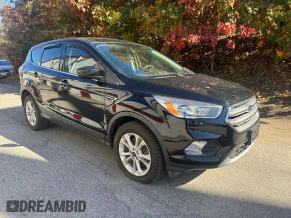 2017 Ford Escape SE z VIN 1FMCU9GD1HUE81634, wystawiony jako Copart lot #89667145 z przebiegiem 98 330 mil mil oraz Czysty tytuł • Clean title. Historia ofert i sprzedaży dostępna na DreamBid. Obrazek 1.