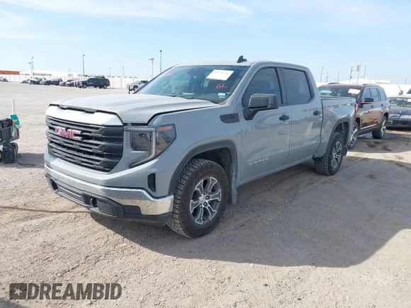 2024 GMC Sierra 1500 Pro with VIN 1GTUUAED7RZ346109, listed as a IAAI auction lot 41870741 with 6,058 mi miles and . Bid and sale history available at DreamBid. Image 17.
