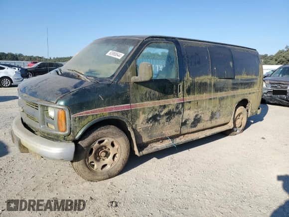 2002 Chevrolet Express z VIN 1GAGG25R521195340, wystawiony jako Copart lot #60988644 z przebiegiem Nie podano mil oraz Nie do naprawy • Non repairable. Historia ofert i sprzedaży dostępna na DreamBid. Obrazek 1.