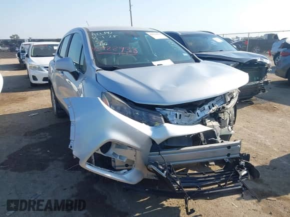 2018 Chevrolet Trax LS with VIN KL7CJNSB8JB593731, listed as a IAAI auction lot 42922933 with 103,824 mi miles and . Bid and sale history available at DreamBid. Image 1.