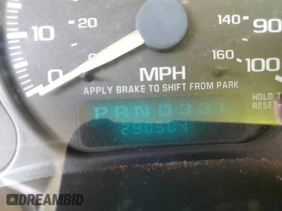 2002 Chevrolet Silverado 2500 with VIN 1GCGC24U62Z307458, listed as a Copart auction lot 48568385 with 290,504 mi miles and Salvage title. Bid and sale history available at DreamBid. Image 9.