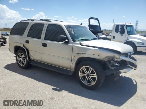 2006 Chevrolet Tahoe LS with VIN 1GNEC13V36R146303, listed as a Copart auction lot 66710125 with 158,775 mi miles and Salvage title. Bid and sale history available at DreamBid. Image 4.