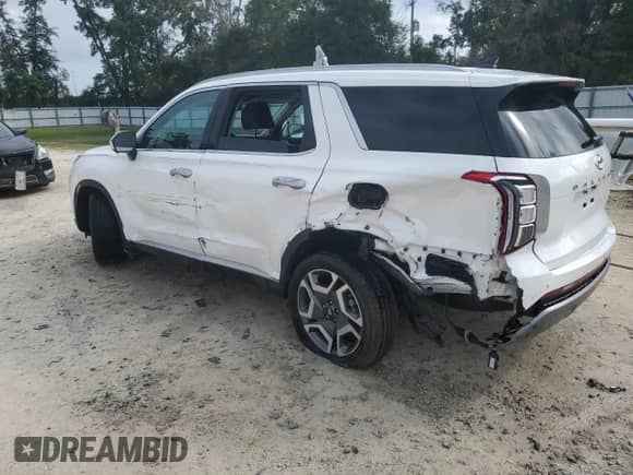 2025 Hyundai Palisade SEL Premium с VIN KM8R4DGEXSU915630, выставлен на аукционе Copart как лот 85354735 с пробегом 5 325 миль миль и Списание • Salvage title. История ставок и продаж доступна на DreamBid. Изображение 2.