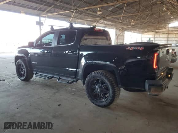 2018 Chevrolet Colorado 4WD LT with VIN 1GCGTCEN6J1271880, listed as a Copart auction lot 80402555 with 134,803 mi miles and Salvage title. Bid and sale history available at DreamBid. Image 2.