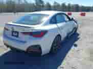 2024 BMW 4 Series M440i with VIN WBA63AW01RFS46965, listed as a IAAI auction lot 41879338 with 12,456 mi miles and . Bid and sale history available at DreamBid. Image 4.