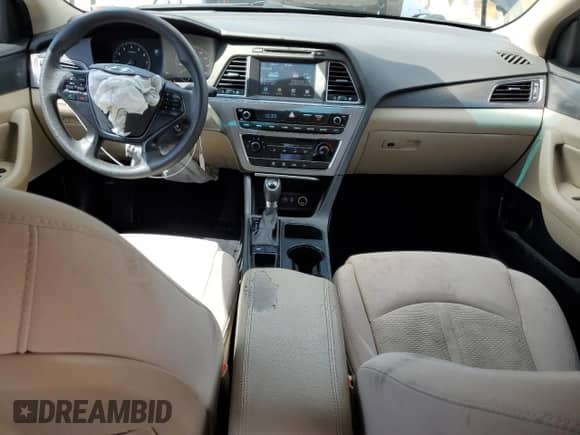 2017 Hyundai Sonata Sport with VIN 5NPE34AF3HH507450, listed as a Copart auction lot 57606215 with 142,537 mi miles and Salvage title. Bid and sale history available at DreamBid. Image 8.