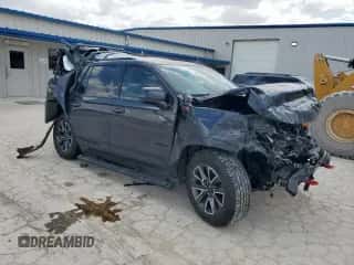 2023 Chevrolet Tahoe Z71 with VIN 1GNSKPKD7PR536663, listed as a Copart auction lot 70169615 with Not provided miles and Non repairable. Bid and sale history available at DreamBid. Image 4.