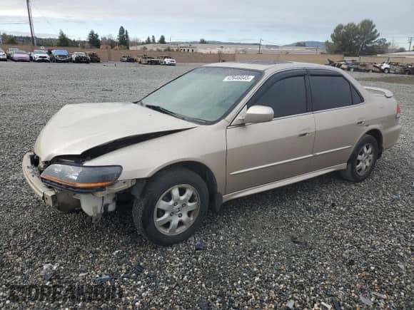 2002 Honda Accord EX с VIN JHMCG66002C022583, выставлен на аукционе Copart как лот 42646045 с пробегом 170 568 миль миль и Списание • Salvage title. История ставок и продаж доступна на DreamBid. Изображение 1.