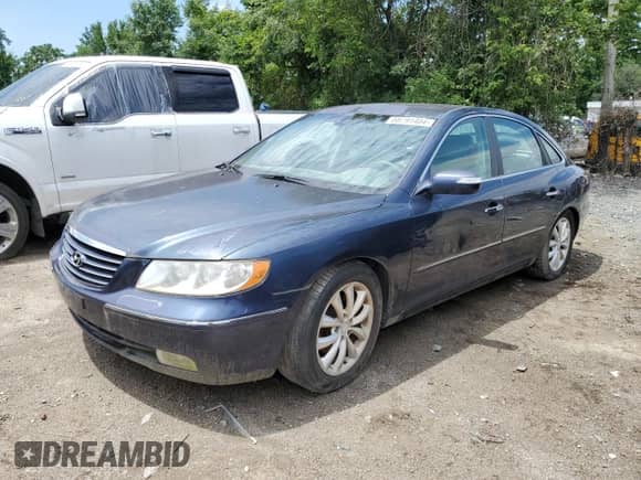 2007 Hyundai Azera SE с VIN KMHFC46F37A176819, выставлен на аукционе Copart как лот 58791404 с пробегом Не указан миль и На запчасти • Non repairable. История ставок и продаж доступна на DreamBid. Изображение 1.