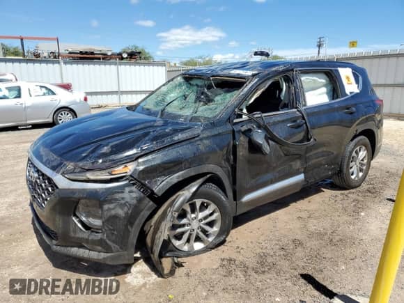 2020 Hyundai Santa Fe SEL z VIN 5NMS33AD5LH214716, wystawiony jako Copart lot #70843795 z przebiegiem 65 885 mil mil oraz Czysty tytuł • Clean title. Historia ofert i sprzedaży dostępna na DreamBid. Obrazek 1.