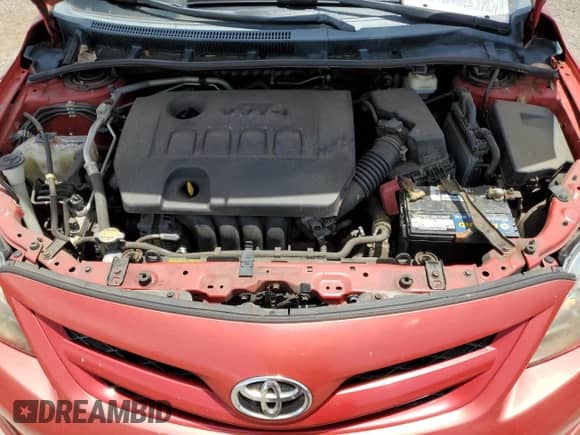 2011 Toyota Corolla S z VIN 2T1BU4EE1BC621412, wystawiony jako Copart lot #56258385 z przebiegiem 159 292 mil mil oraz Szkoda całkowita • Salvage title. Historia ofert i sprzedaży dostępna na DreamBid. Obrazek 11.