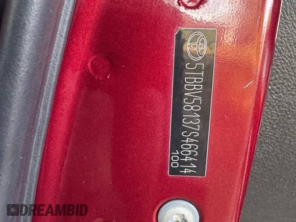 2007 Toyota Tundra Limited with VIN 5TBBV58137S466414, listed as a Copart auction lot 90955135 with 282,311 mi miles and Clean title. Bid and sale history available at DreamBid. Image 10.