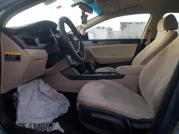 2015 Hyundai Sonata SE with VIN 5NPE24AF8FH250995, listed as a Copart auction lot 86618225 with 92,138 mi miles and Salvage title. Bid and sale history available at DreamBid. Image 7.