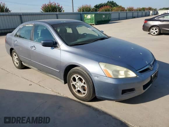 2007 Honda Accord LX with VIN 1HGCM56447A070535, listed as a Copart auction lot 65838545 with 223,293 mi miles and Clean title. Bid and sale history available at DreamBid. Image 4.